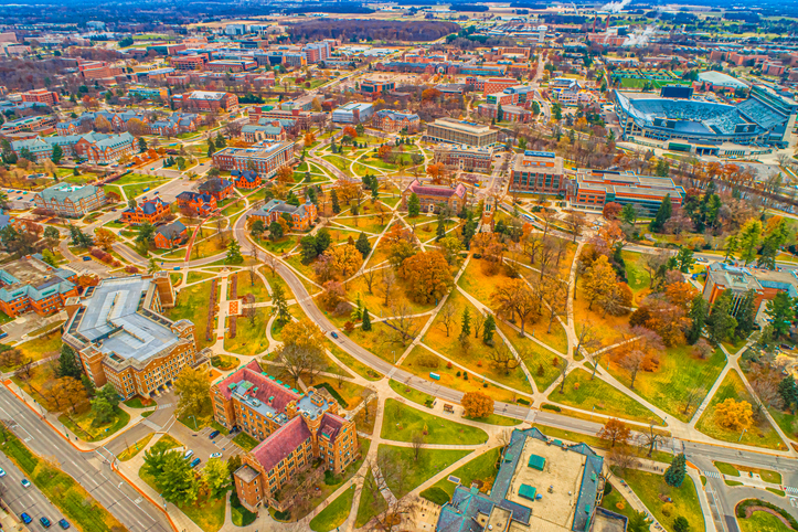 Panoramic Image of East Lansing, MI